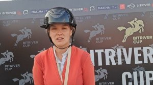 Анастасия Щербакова. Конкур. Победитель соревнований. Турнир BITRIVER CUP.  Москва, ВДНХ. 27.05.202