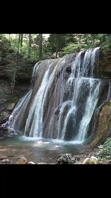 Каверзинский водопад #водопад #каверзинский #горячийключ смотреть онлайн