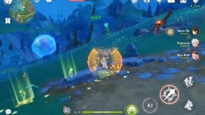 Genshin impact. Как решить головоломку возле озера урании и получить достижение. Гайд.