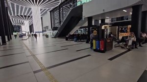 Выход в терминал нового Аэропорта Толмачёво Новосиби?