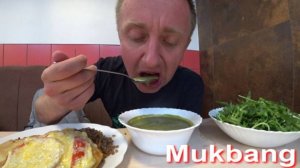 Мукбанг. Москва меня вымотала. Устал, Нет сил даже покушать.