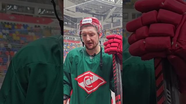 Александр Беляев на открытой тренировке перед плей-оф