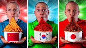 КИТАЙСКАЯ vs КОРЕЙСКАЯ Vs ЯПОНСКАЯ ЛАПША