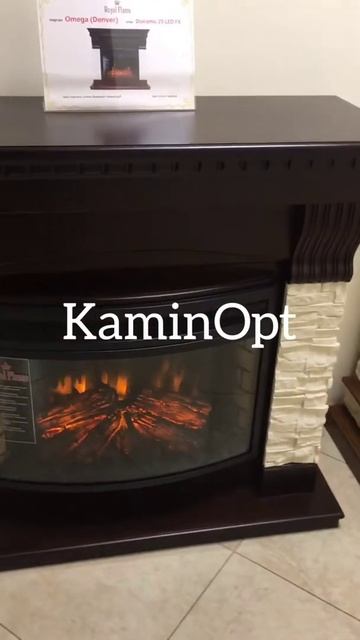 Электрический камин Denver от магазина KaminOpt смотреть онлайн