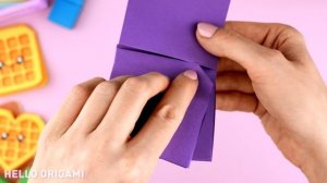Оригами Блокнот Вафля из бумаги | Как сделать блокнот ?