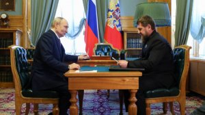 Владимир Путин провел встречу с Рамзаном Кадыровым