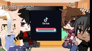 реакция на видео из тт и на арты #рекомендации #гачаклуб #ниндзяго #gachanox