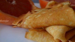 Блинчики на грейпфрутовом соке