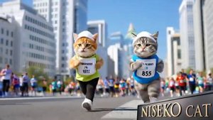Tokyo Marathon 2025_ Epic Run by the Niseko Cat!