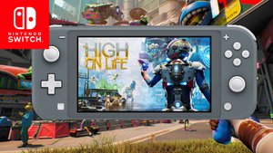 High On Life Nintendo Switch Lite Gameplay