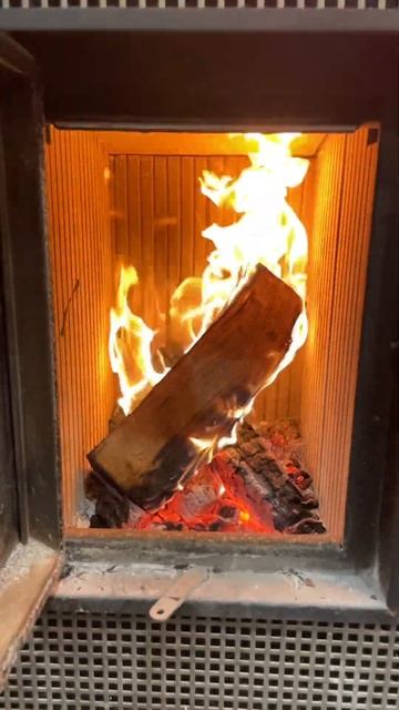 Согревающее пламя #🔥 #огонь #камин#теплыйвечер#вечер#?