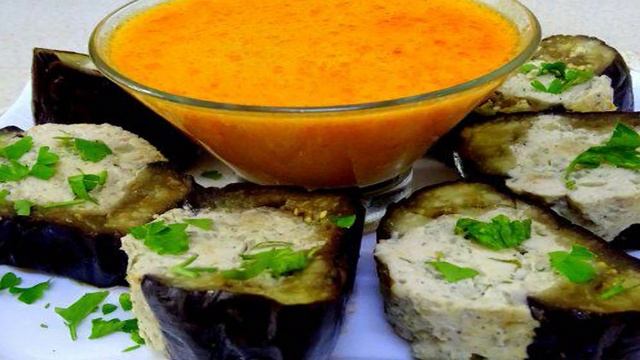 Карныярык (фаршированные баклажаны по-турецки)