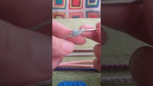 Шнур " Гусеничка". Вяжем крючком