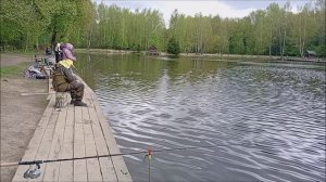 Рыбалка на Нижнем. Клёвое место Лосиный остров.