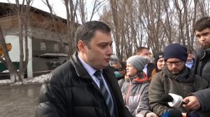 Александр Хинштейн. Конфликт во время интервью. Снос к