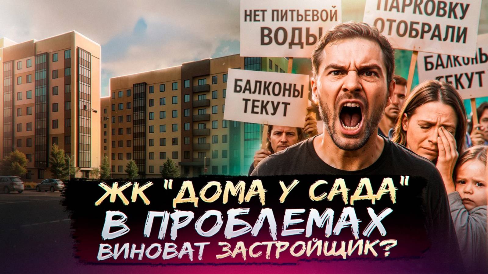 ЖК "Дома у сада" под Казанью: почему слабая инфраструктура и чем недовольны жители?