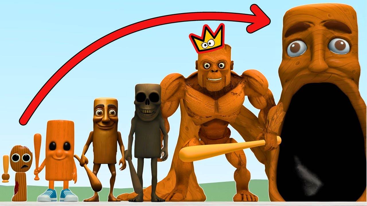 Новая эволюция ТУНГ-ТУНГ-сахурского морского хищника в ГАРРИС МОДЕ смотреть онлайн