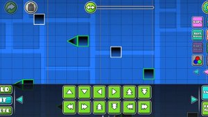 Показываю как создать уровень ( без звука ) / geometry dash #gaming