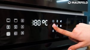 Шкаф духовой электрический с паром MAUNFELD EOEH7615STB