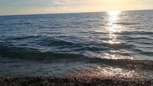 ВЕЧЕРНЕЕ МОРЕ. ШЁПОТ ВОЛН.