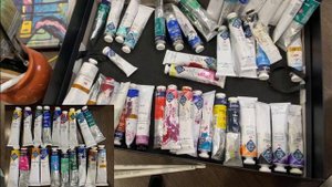 Для начинающих художников: рассказываю про краски в моей палитре