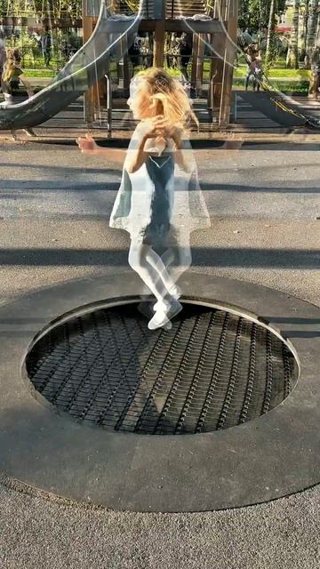 Фея Настя на батуте смотреть онлайн