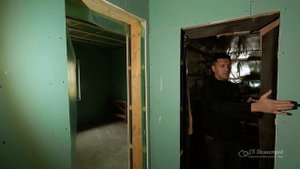 Каркасная баня с теплыми полами и всеми коммуникациям