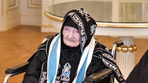 Награждение схимонахини Ирины (Любицкой)