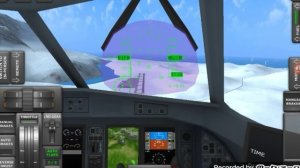 посадил самолёт без шасси в игре Turboprop Flight