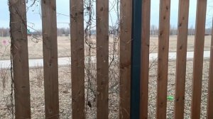 Забор вязаный крючком
