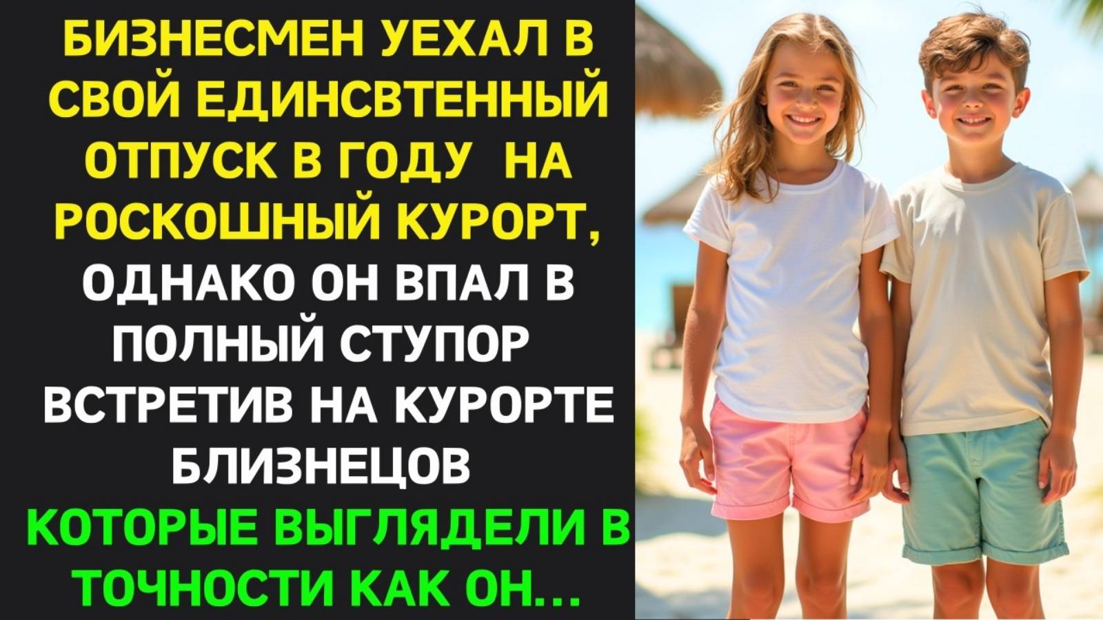 Истории из жизни. БИЗНЕСМЕН уехал в отпуск на курорт Жизненные истории, Аудио рассказы слушать