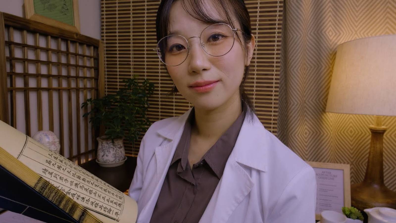 [Latte ASMR] Oriental Medicine Clinic 🍵 acupuncture & moxibustion treatment for you to relax