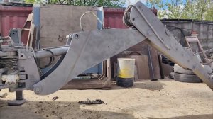 Пескоструйная обработка экскаватора погрузчик JCB +79152806403