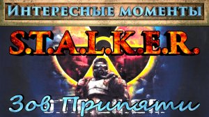 S.T.A.L.K.E.R. Зов Припяти (Нарезка). Интересные моменты.
