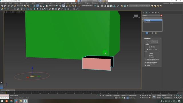3d max 2022 7-дарс Editable spline parametrlari Rec 2024-06-07 16;49;27
