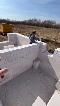 Аккуратная кладка стен из газобетона в Жуковском