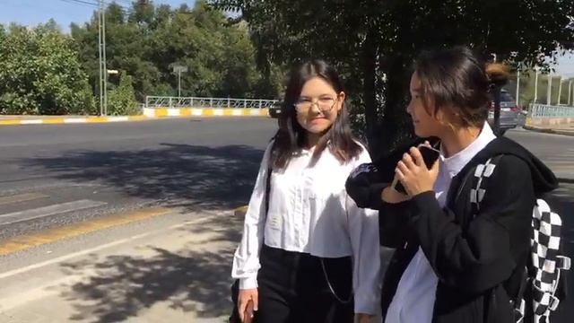 Ученицы 7 класса сш 48 об изменениях на перекрестке Малдыбаева-Ахунбаева смотреть онлайн