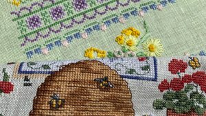 Обзор набора «Весна» от Анны Кир,готовые работы: «Весна» и « Heaven’s Gift» от Dimensions 2020 г.