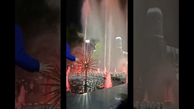 Водная феерия. Танцующий фонтан (Красноярск)