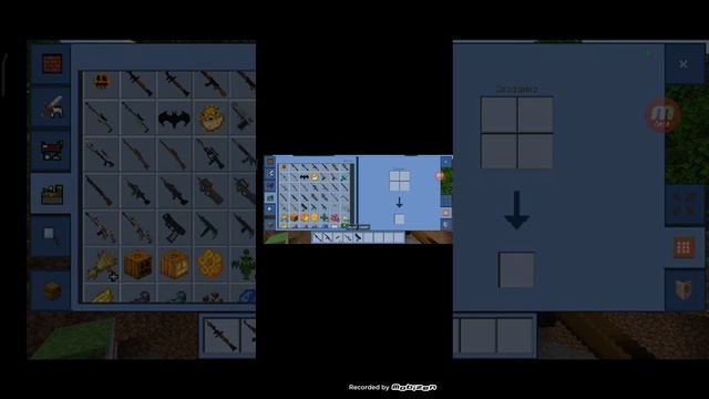 обзор как установить мод в minecraft на оружие предметы и б