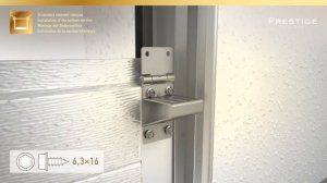 Гаражные ворота Prestige (Престиж). Высокий монтаж.