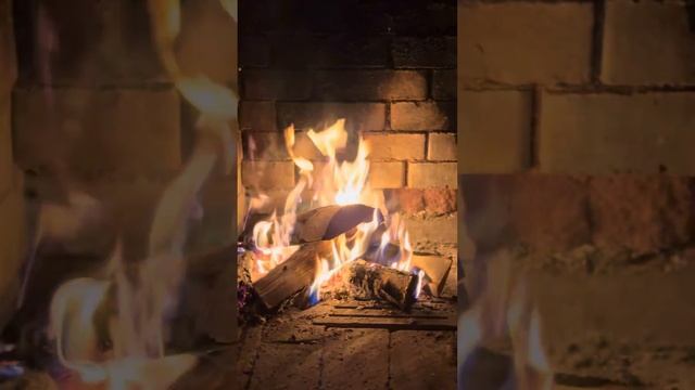 #видео #открытка ✨#камин #музыка #уютнаяатмосфера #village