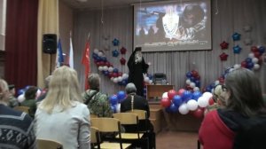 прошла историческая встреча воспитанников с легендарным монахом Киприаном.