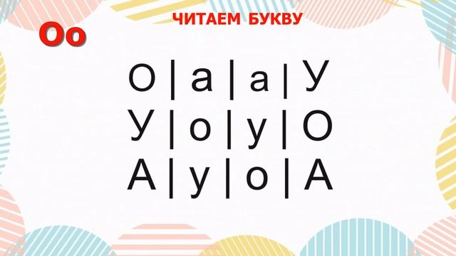 УЧИМСЯ ЧИТАТЬ ПО БУКВАРЮ Н.С. ЖУКОВОЙ/ УРОК 3 / БУКВА О смотреть онлайн