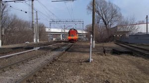 ЧМЭ3-3739 следует резервом у ст. Яничкино.