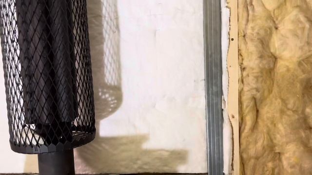 Утепление парной. Как защитить стену за печью.