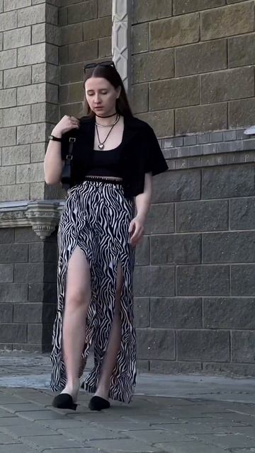 Сшила себе летние брюки 🦓 #sewing #шитье #обзор #fashionblogger #? смотреть онлайн