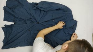 36923 Тренч пальто мужские, 1пак, trench uomo, секонд (extra) оптом