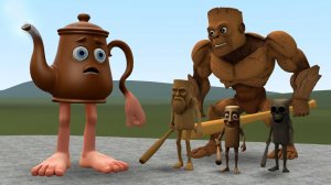 Балерина Капучино и Тум тум саур  Gmod | Мультики про Спрунке  | МУЛЬТФИЛЬМЫ  ГАРРИС МОД