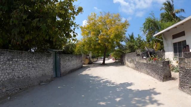 Fulhadhoo прогулка по острову 4
